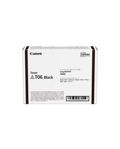 Canon t06 toner black 20.500pp x ir1643if i-sensys x 1643p (include il tamburo) 3526c002