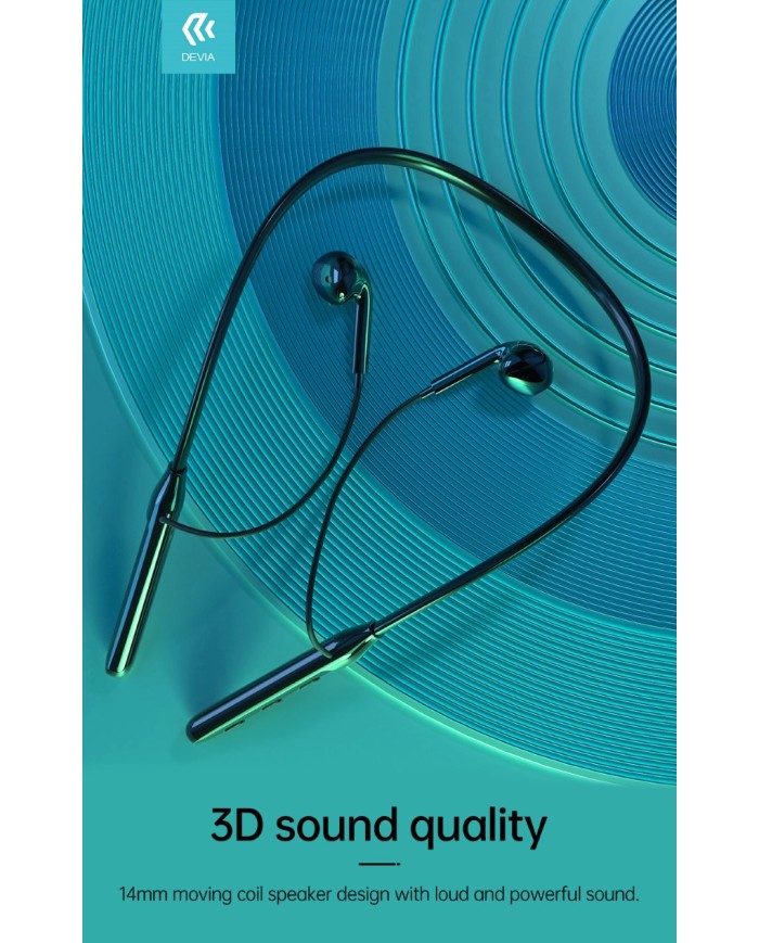 Devia auricolari bluetooth 5.0 sport kintone em036 voce e musica