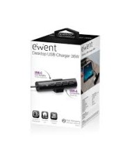 Ewent caricatore da tavolo 4 porte usb  (ew1317)