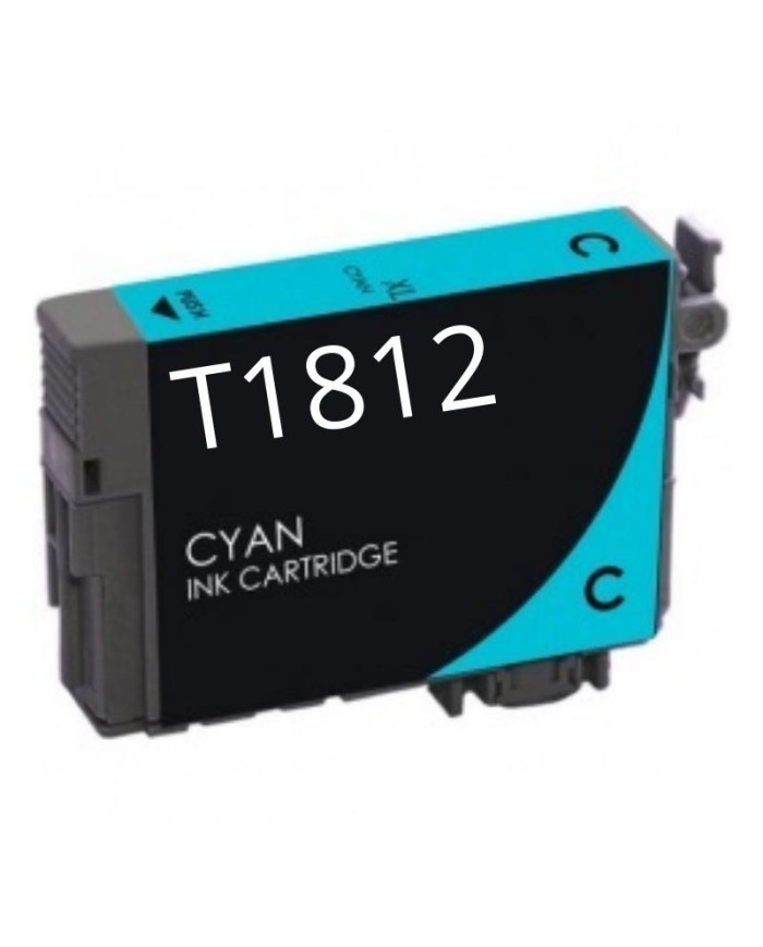 Cartuccia compatibile epson (t1812, 18xl) expression xp205 (13ml) ciano - margherita