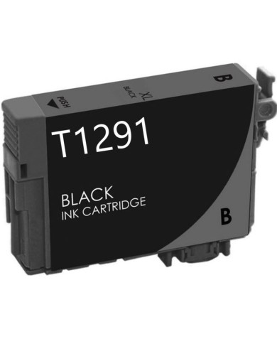 Cartuccia compatibile epson (t1291) stylus sx420w (15ml) nero - melograno