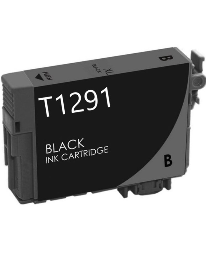 Cartuccia compatibile epson (t1291) stylus sx420w (15ml) nero - melograno