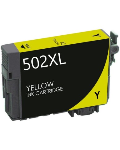 Cartuccia compatibile epson (c13t02w44010, 502xl) workforce wf2860dwf (0,47k) giallo - binocolo