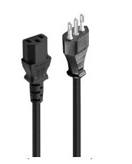 Cavo alimentazione spina italiana a vde m/f 1.8 mt