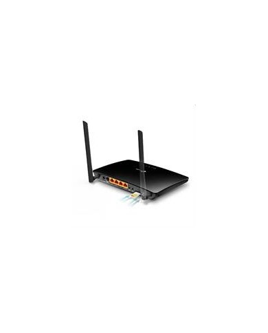 Router tp-link 4g lte sim slot wireless 300mbps lan/wan (tl-mr6400)