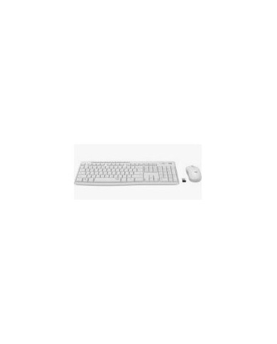 Logitech desktop mk295 white tastiera e mouse wireless graph