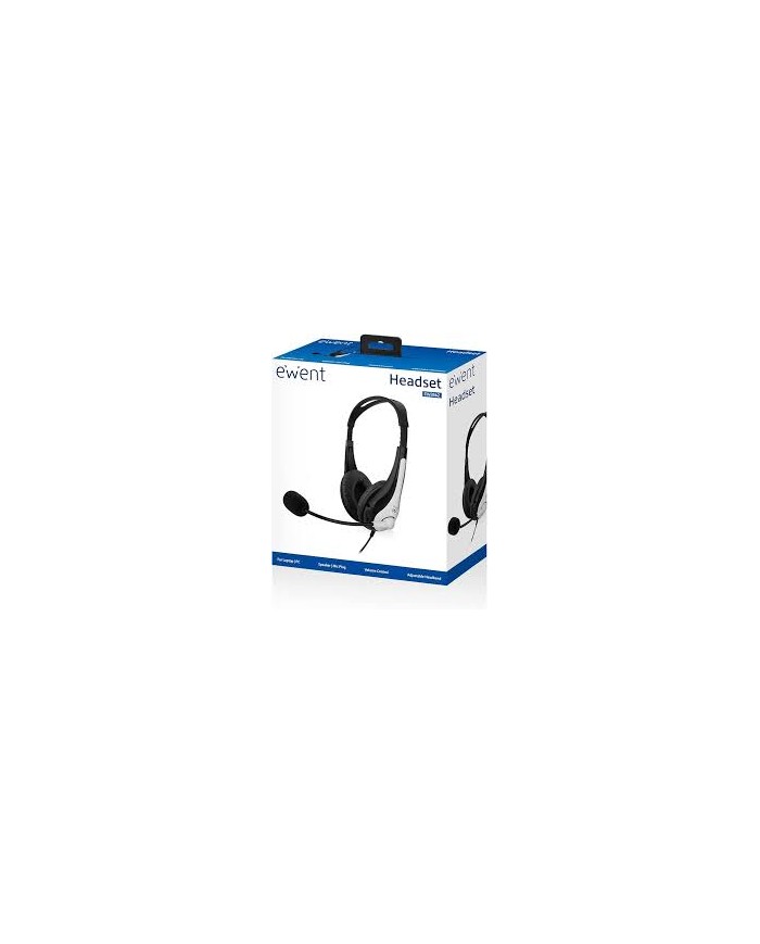 Ewent cuffie stereo con microfono pro (ew3562)