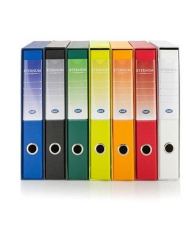 Registratore d'archivio con custodia protocollo d.5 (dorso 5cm)