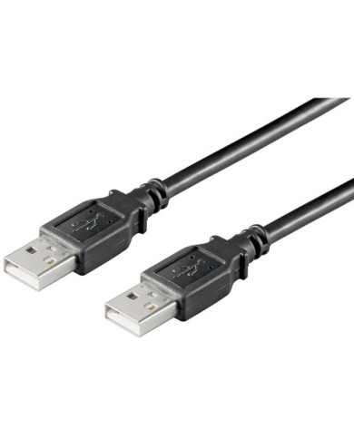 Link cavo usb2.0 a/a m/m 1.8m nero (cc-100105-020-n-b)