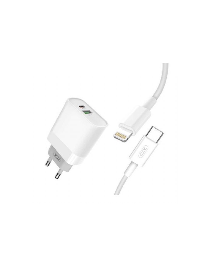 Caricatore rapido royal 20w 3.0 usb a-c + cavo lightning