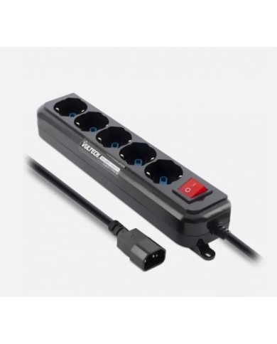 Vultech 5 posti per ups iec14 multipresa bipasso