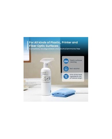 Ewent set per la pulizia completa,500ml+ 1 panno microfibra 30x30 (ew5678)