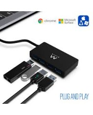 Ewent ew1136 hub usb-a 3.2. 4 porte usb