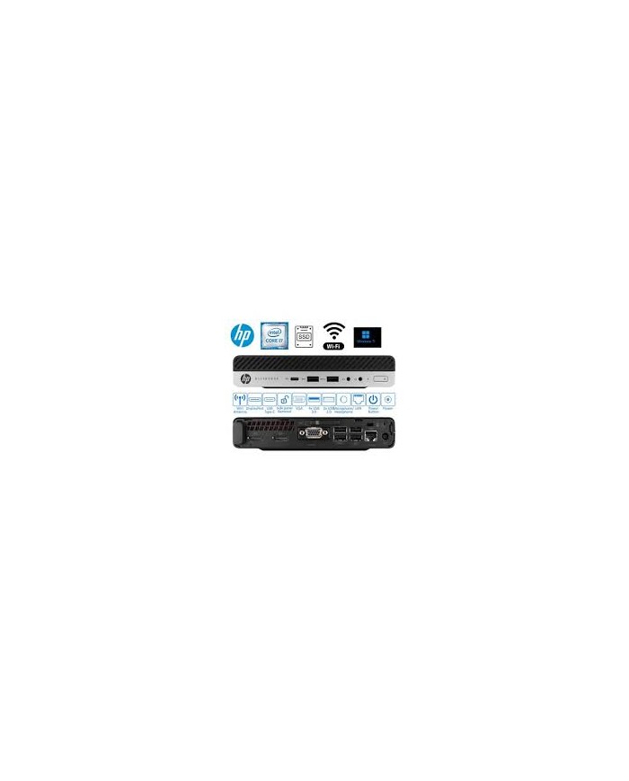 Hp elitedesk 800 g3 tiny i5-7xx 8gb ssd256 w11p grado a