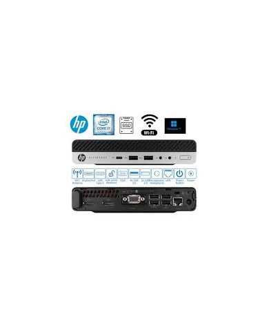 Hp elitedesk 800 g3 tiny i5-7xx 8gb ssd256 w11p grado a