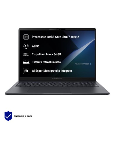 Asus u5 225h/16gb/512ssd/shared/16wuxga/win11pro
