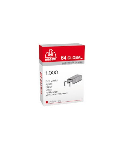 Maestri punti cucitrice 148 6/4 (10x1000)