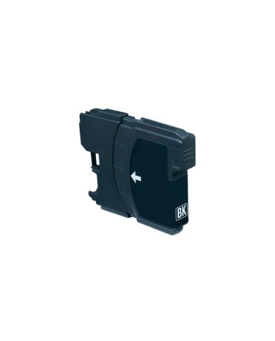 Cartuccia compatibile (lc980bk, lc1100bk, lc-985bk) per brother mfc5890, dcp-j125 (18ml)