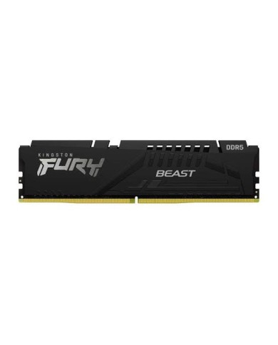 Kingston ddr5 kingston  16gb 5200mhz - fury beast black cl40 - kf552c40bb-16