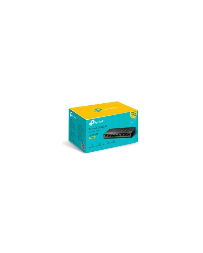 Switch tp-link tl-sg108 8 porte gblan 10/100/1000 (tld1008g)