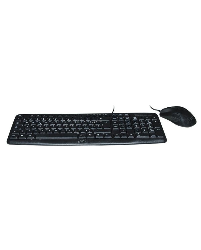 Link kit tastiera multimediale e mouse con cavo usb (lktast08)