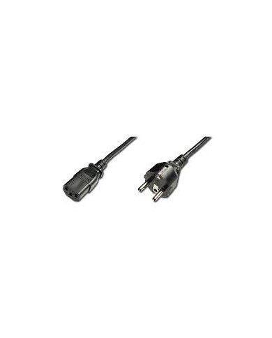 Cavo alim. vde c14 - schuko 0,23m  (cc-190300-001-n-b)