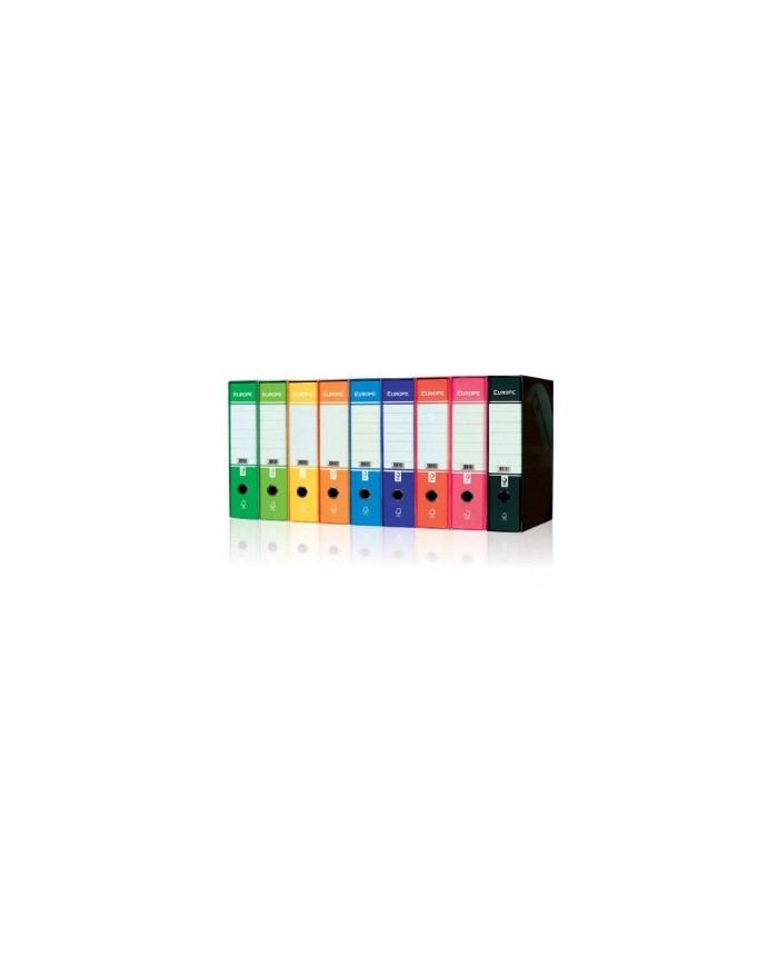 Registratore d'archivio con custodia protocollo d.8 (dorso 8cm) - blu