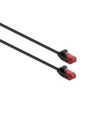 Cavo cavo patch slim cat.6 u/utp 5.0m, nero, cu, awg30/7 (im1048)