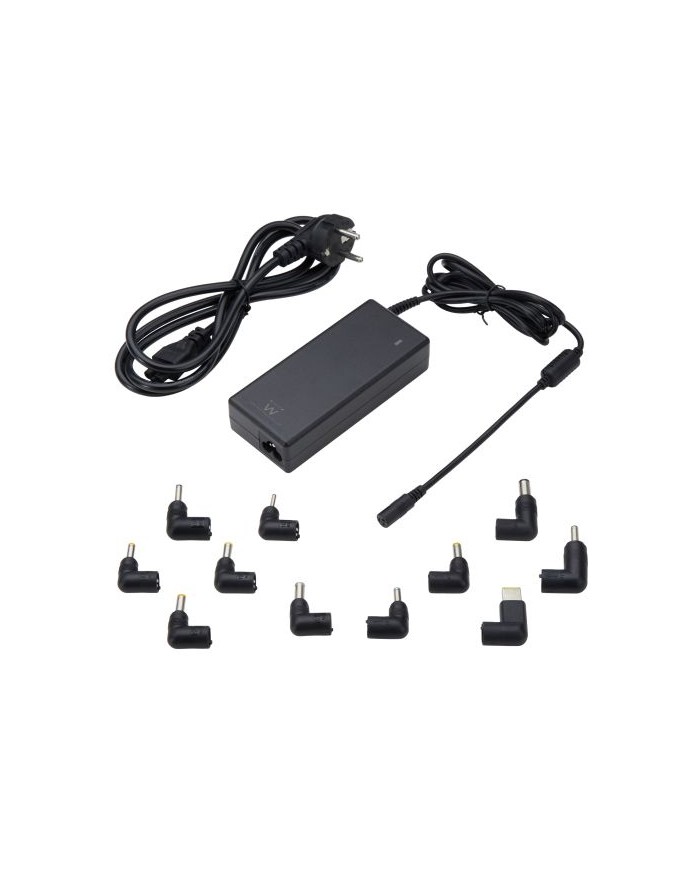 Ewent alimentatore per notebook 90w automaticocon 11 tips (4, 5, 7, 8, 12, 13, 26, 27, 28, 30,31) - (ew3969)