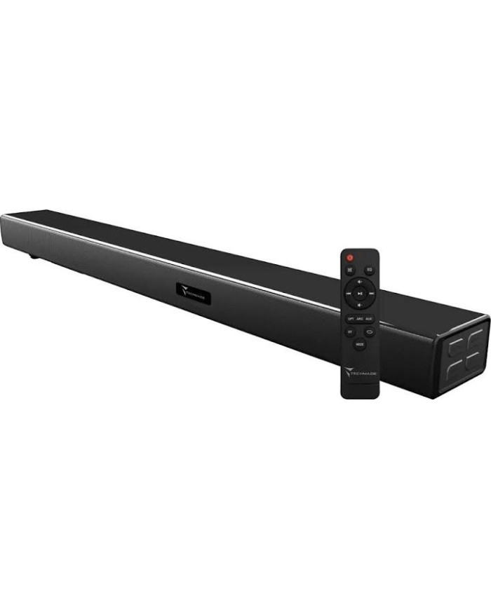 Techmade soundbar wireless portatile 120 watt con suboofer integrato colore nero - tm-et030