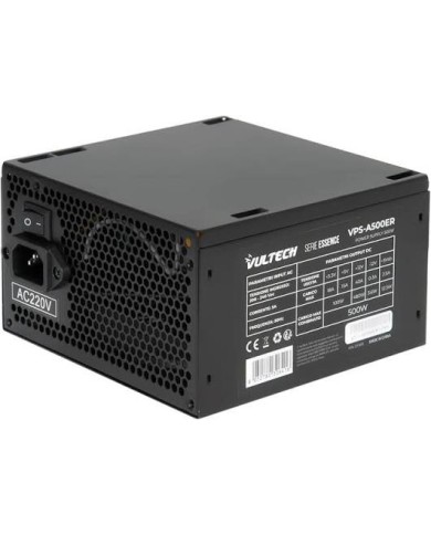 Vultech psu alimentatore atx essence 500w ventola 12cm termo