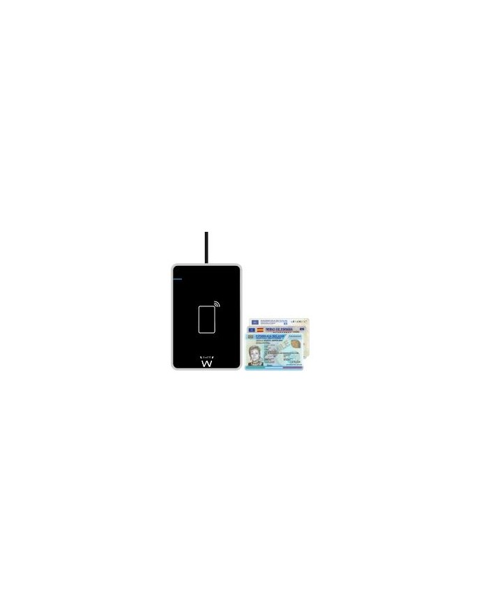 Ewent lettore nfc di smart card / cie 3.0 (carta di identità) (ew1053)
