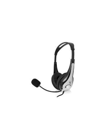 Ewent cuffie usb con microfono per pc pro (ew3565)