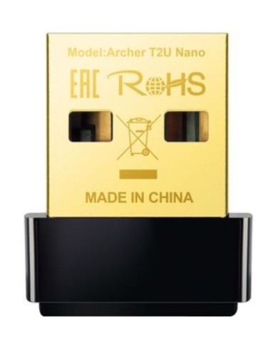 Tp-link archer t2u nano - ieee 802.11ac - dual band per computer portatile - esterno - usb 2.0 - 600 mbit/s - 2,40 ghz ism - 5 g