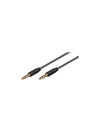 Cavo audio 3.5 m/m per iphone, ipad, ipod 2.0 mtcodice:	ew-220114-020-n-p
