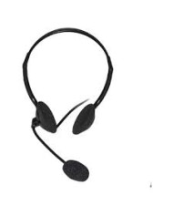 Link cuffia con microfono orientabile, connettore usb e controllo volume (lkhs01-33574)