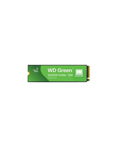 Wd green sn3000 nvme ssd 1tb m.2 2280 m-key pcie 4.0 x4