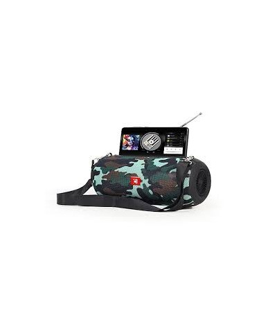Techmade gembird cassa senza filo portatile camouflage
