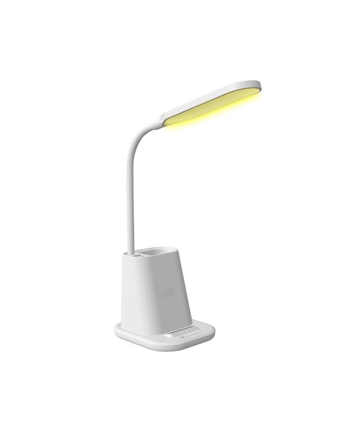 Techmade lampada da tavolo con ricarica wireless