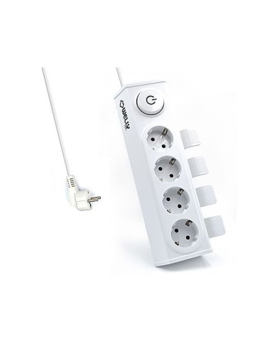 Welly presa multipla 4x schuko 16a bianca  (wy13160)