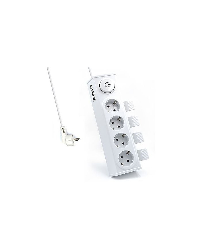 Welly presa multipla 4x schuko 16a bianca  (wy13160)