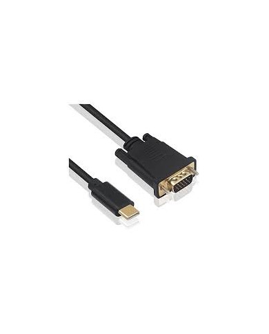 Ewent usb type c a vga 1080p/60hz 2m  (ec1052)