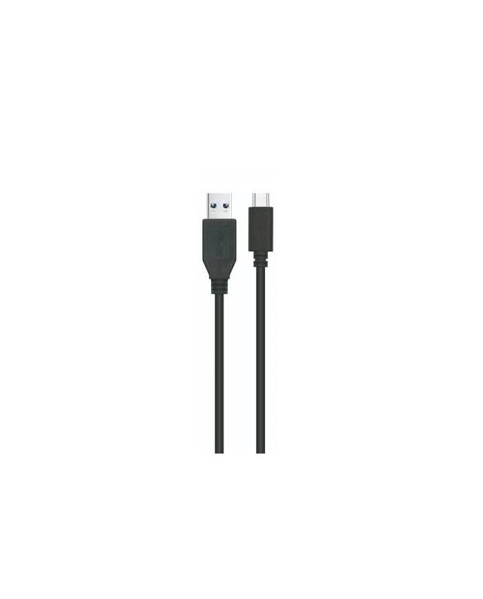 Ewent cavo usb 3.2 gen1 tipo a/c m/m, pd60w, 5gbps, pvc, nero, 1.0m (ec1055)