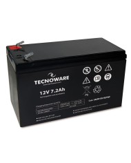 Tecnoware batteria 12v 7.2ah faston 6,3mm eacpe12v7a2twp