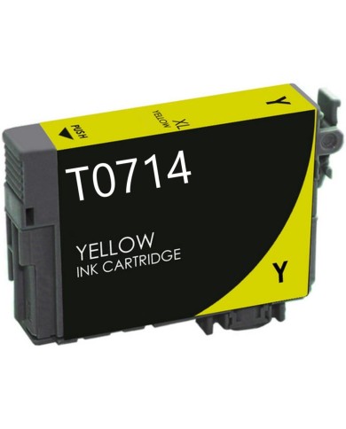 Cartuccia compatibile (t0714, t0894) per epson stylus d78 (12ml) giallo