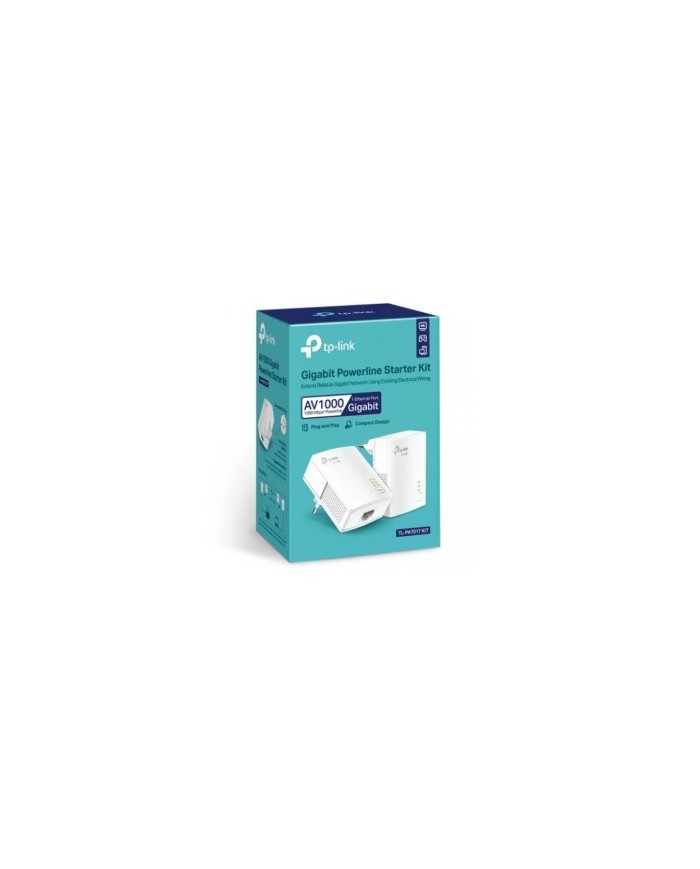 Tp-link av1000 powerline 1000mbit/s starter kit (tl-pa7017kit)