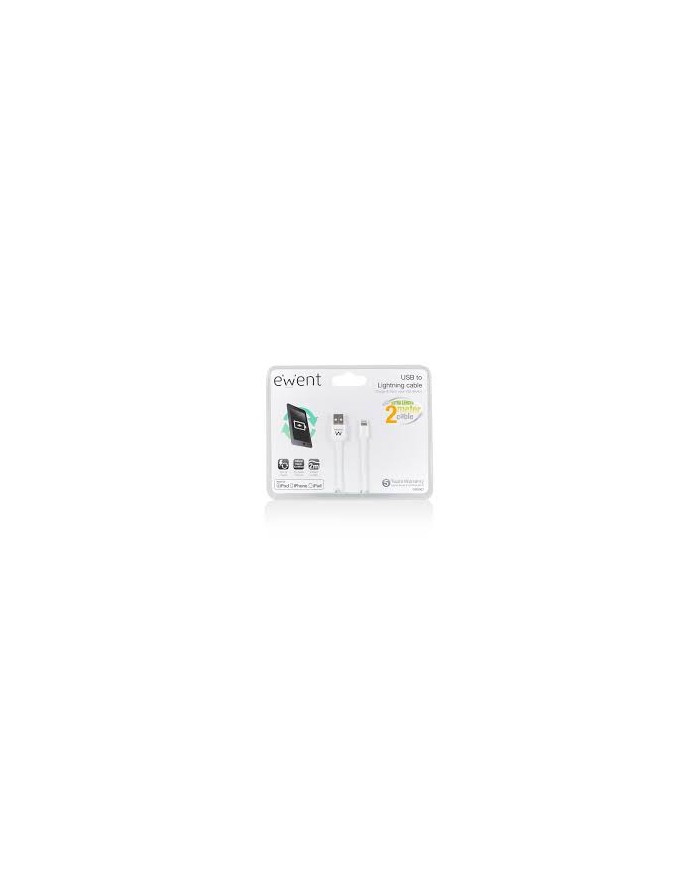 Ewent cavo apple mfi lightning 2.0m (ew9902)