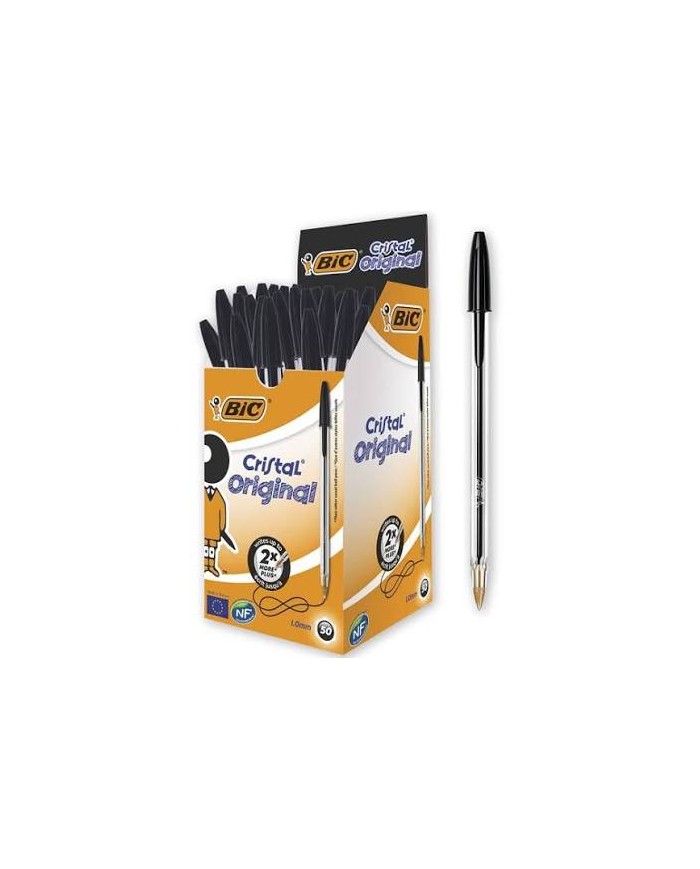 Bic cristal original nera - 50 pz conf.