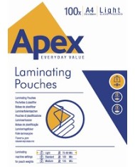 Apex pouches a4 80 mu -100 pz conf.