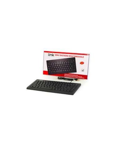 Link mini tastiera multimediale usb (lktast04)